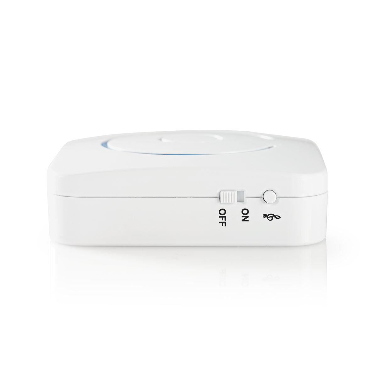 Nedis Motion Detection Alarm | Battery Powered | 6x AA/LR6 | 85 dB | Detector range: 6 m | Wall | Blue / White
