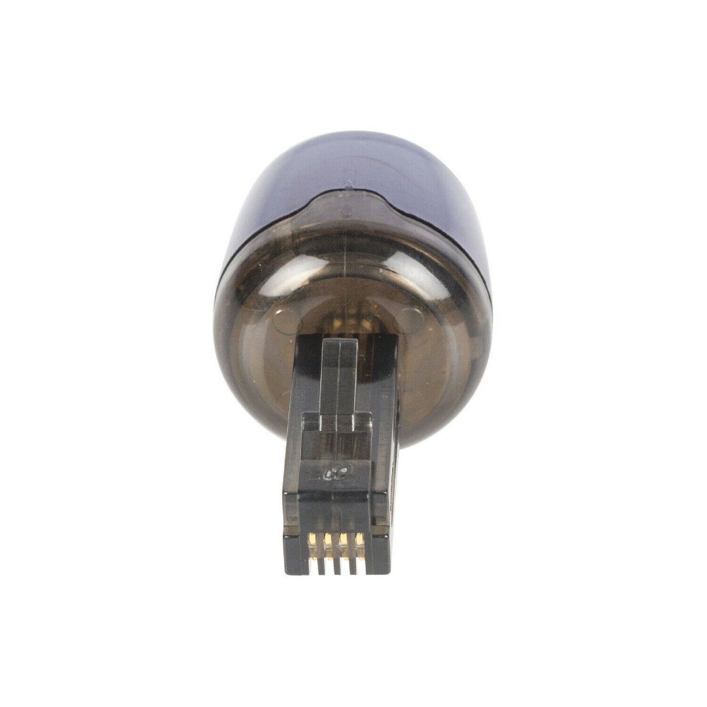 Nedis Anti-Twist Telecom Adapter | Connector type: RJ10 | Adapter type: Adapter | PVC | Black / Transparent