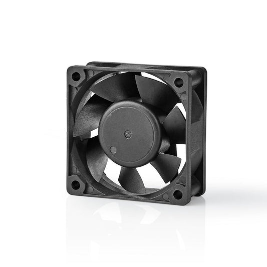 Nedis DC Fan | DC | Fan size: 60 mm | 3-Pin | 32.3 dBA | Black