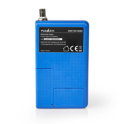 Nedis LAN measuring instrument | Wired | 180 m | LED indicator | Battery Powered | 86.346.542