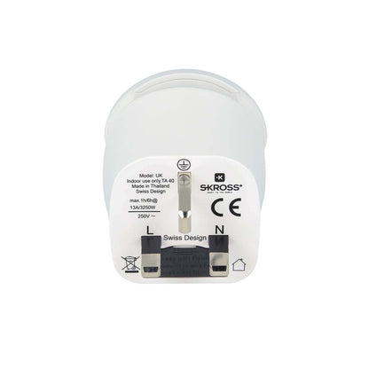 Skross SKross | Travel Adapter | Combo - World-to-UK Earthed