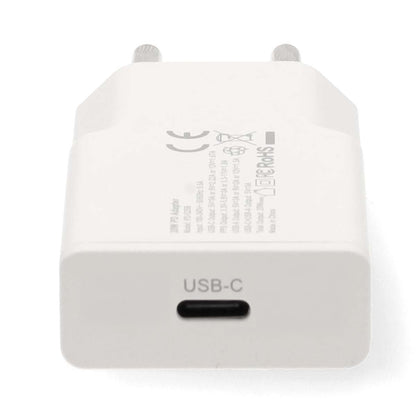 Nedis Wall Charger | 20 W | GaN | PD3.0 | Quick charge feature | 1.67 / 2.22 / 3.0 A | Number of outputs: 1 | USB-C™ | Lightning 8-Pin (Loose) Cable | 1.00 m | Automatic Voltage Selection | White