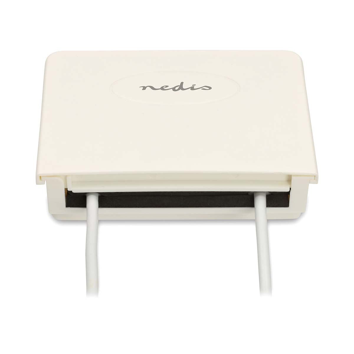 Nedis MAMP26700WT | Mast Amplifier | Number of outputs: 2 | Gain control: 15 - 30 dB | F-Female | Noise figure: 4 dB | White