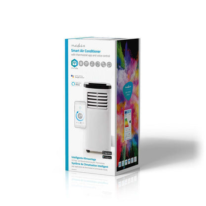 Nedis SmartLife 3-in-1 Air Conditioner | Wi-Fi | 7000 BTU | 60 m³ | Dehumidification | Android™ / IOS | Energy class: A | 2-Speed | 65 dB | White