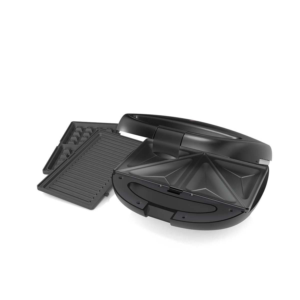 MELISSA Series Sandwich Maker | 3 Plate Set | 850W | Black