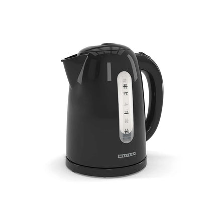 MELISSA Electric Kettle 1.7 l | Plastic | Black | Rotatable 360 degrees | Concealed heating element | Boil-dry protection