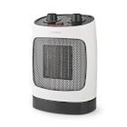 Nedis Ceramic PTC Fan Heater | 1000 / 2000 W | 2 Heat Modes | Adjustable thermostat | Rotates automatically | Overheating protection | Fall over protection