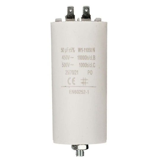 Nedis WCF50UF450V | Capacitor | 50 uF | 450 V | Faston | 10 pcs