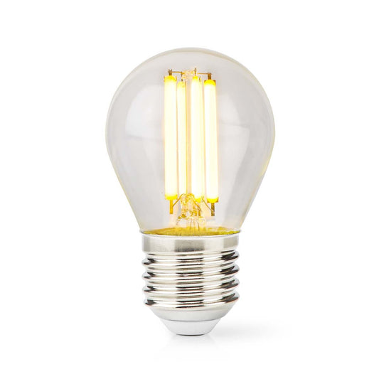 Nedis LED Filament Bulb E27 | G45 | 7 W | 806 lm | 2700 K | Warm White | Retro Style | 1 pcs