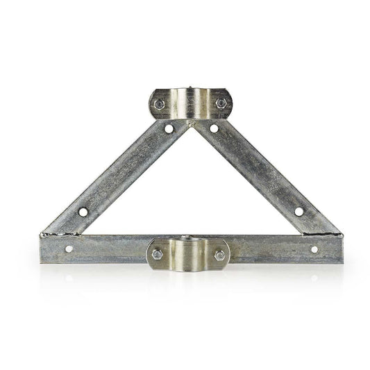 Nedis Satellite Wall Mount | Distance to wall: 90 mm | Diameter clamp: 32-42 mm | Steel | Silver