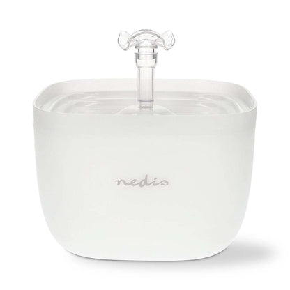 Nedis PETWF21WT | Drinking fountain for cats and dogs | 2.0 l | 40 dB | 1.50 m | Water Fountain | 1 pcs