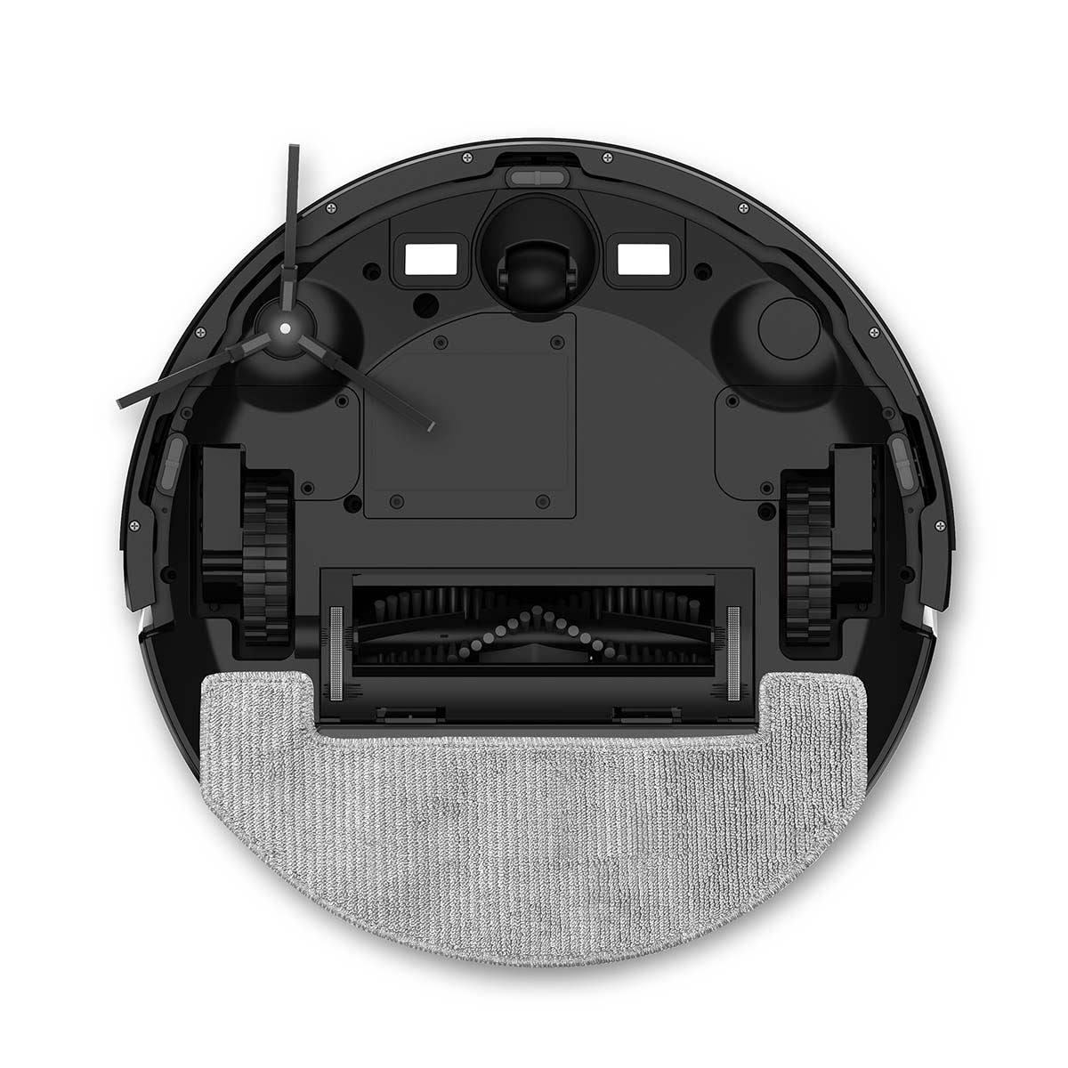 Nedis WIFIVCL10CBK | SmartLife Robot Vacuum Cleaner | Navigation method: Laser Navigation | Wi-Fi | Capacity collection reservoir: 0.59 l | Automatic charging | Maximum operating time: 1.75 hrs | Black | Android™ / IOS