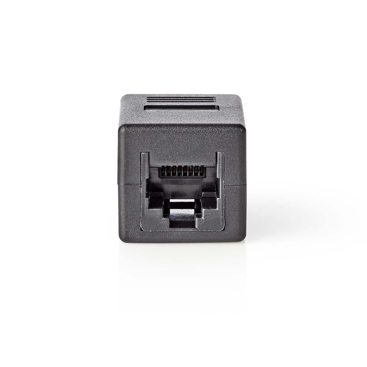 Nedis Network Coupler | CAT5e / CAT6 | Unshielded | RJ45 Female | RJ45 Female | Straight | ABS | Box
