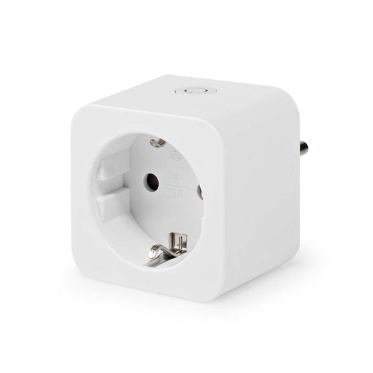 Nedis SmartLife Smart Plug | Wi-Fi | IP21 | Power meter | 3680 W | Type F (CEE 7/3) | 0 - 55 °C | Android™ / IOS | White | 1 pcs