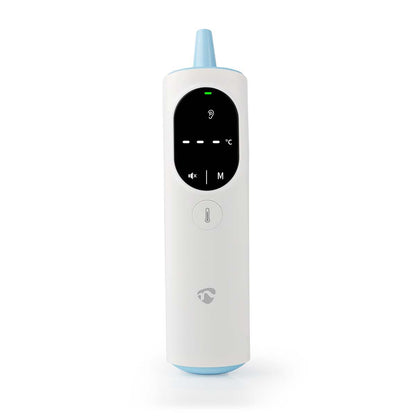 Nedis SmartLife Infrared Thermometer | LED Display | Ear / Forehead | White