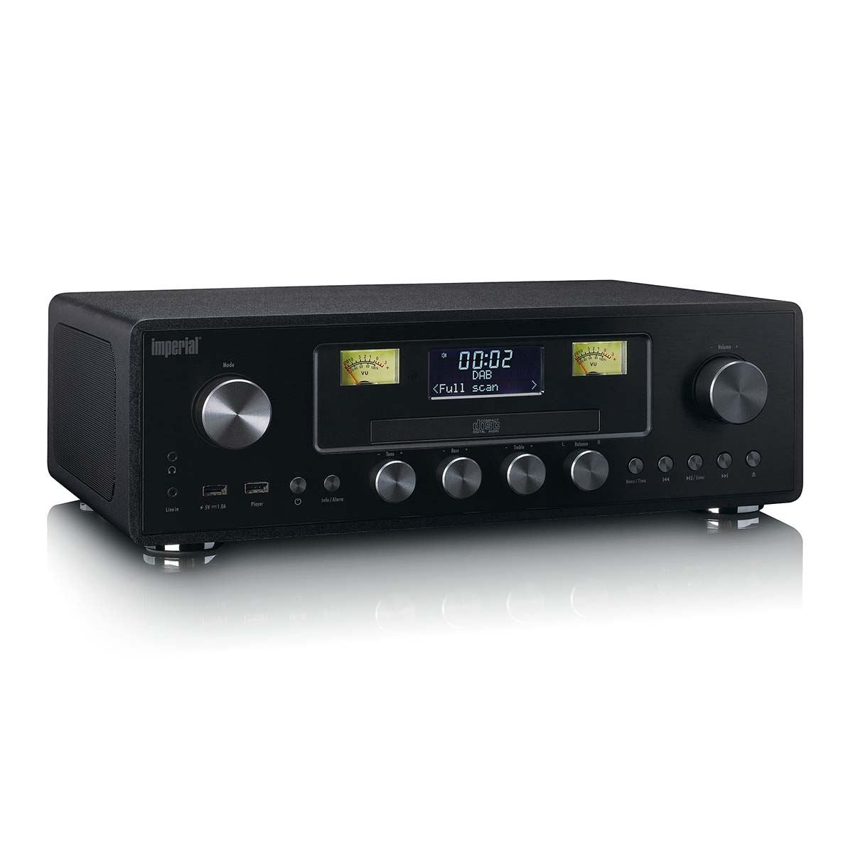 Imperial 280CDBK DAB+/FM Radio with CD Player, USB, Bluetooth and ASA function