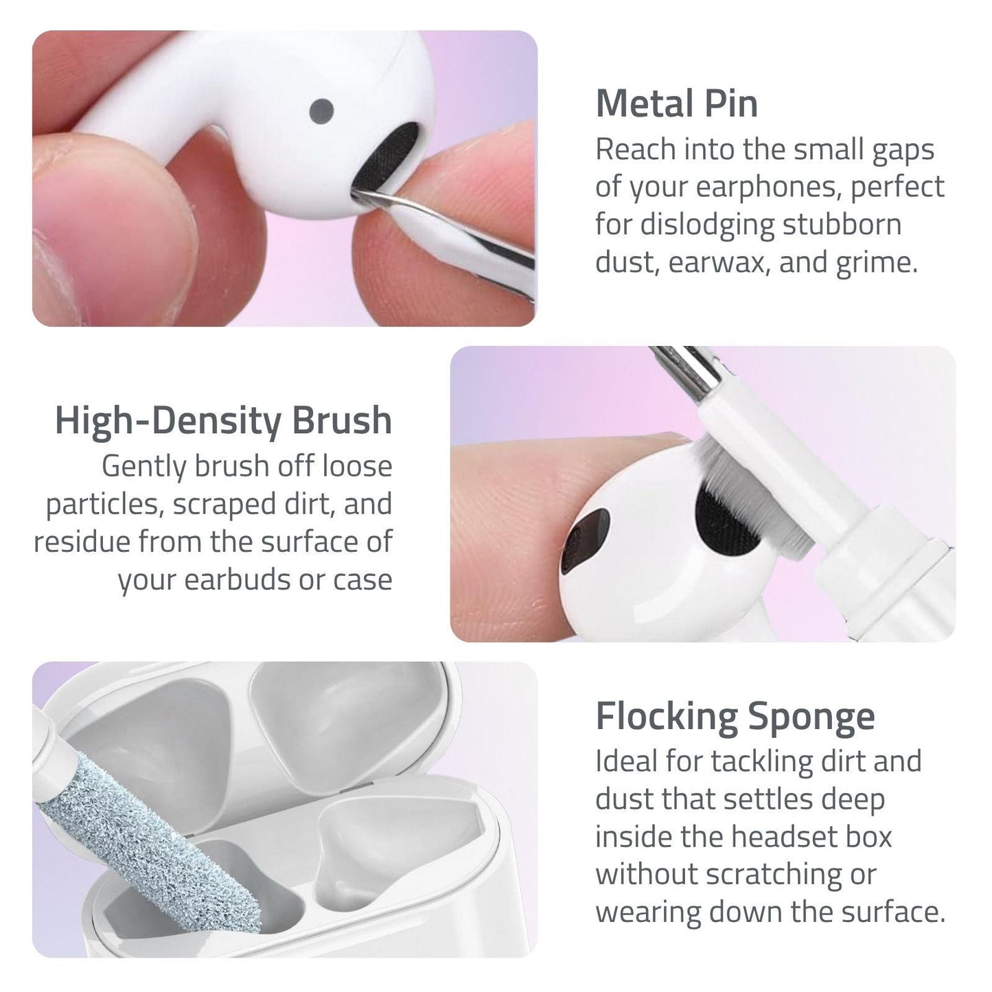 Nedis Cleaning Kit | Earphones