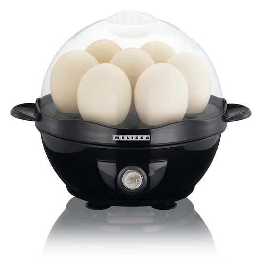 MELISSA Egg boiler | 7 Eggs | 360w | Transparent button | Black