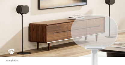 Nedis Speaker Mount | Compatible with: Sonos® Era300 | Stand | 5 kg | Fixed | ABS / Metal | White