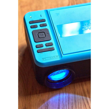 Lenco LCD Projector with DVD player and Bluetooth® Blue