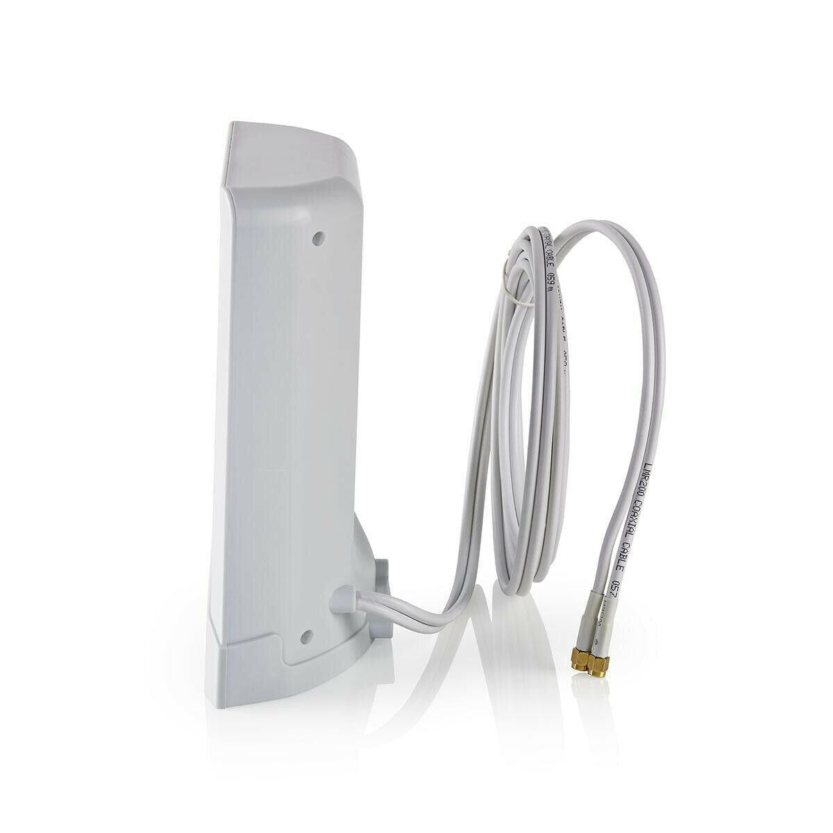 Nedis 5G / 4G / 3G Antenna | 5G | Indoor & Outdoor | 698-5000 MHz | Gain: 6 dB | 2.50 m | White