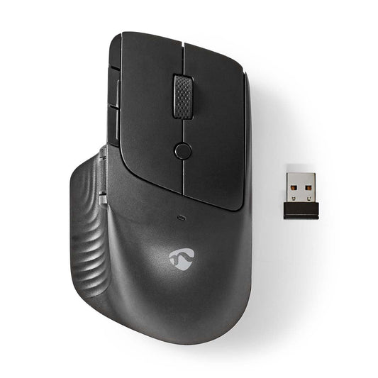 Nedis Mouse | Wireless | 800 / 1200 / 1600 dpi | Adjustable DPI | Number of buttons: 6 | Right-Handed