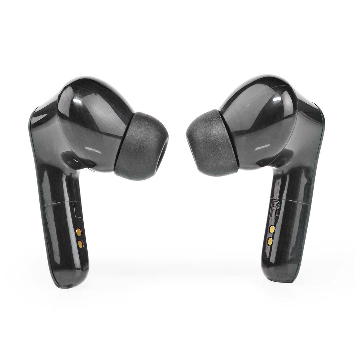Nedis Fully Wireless Earphones | Bluetooth® | Maximum battery play time: 5 hrs | Touch Control | Charging case | Built-in microphone | Voice control support | Noise canceling | Black