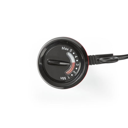 Nedis Hand Blender | 800 W | Speed settings: Variable Speed Control | Chopper | Aluminium / Black
