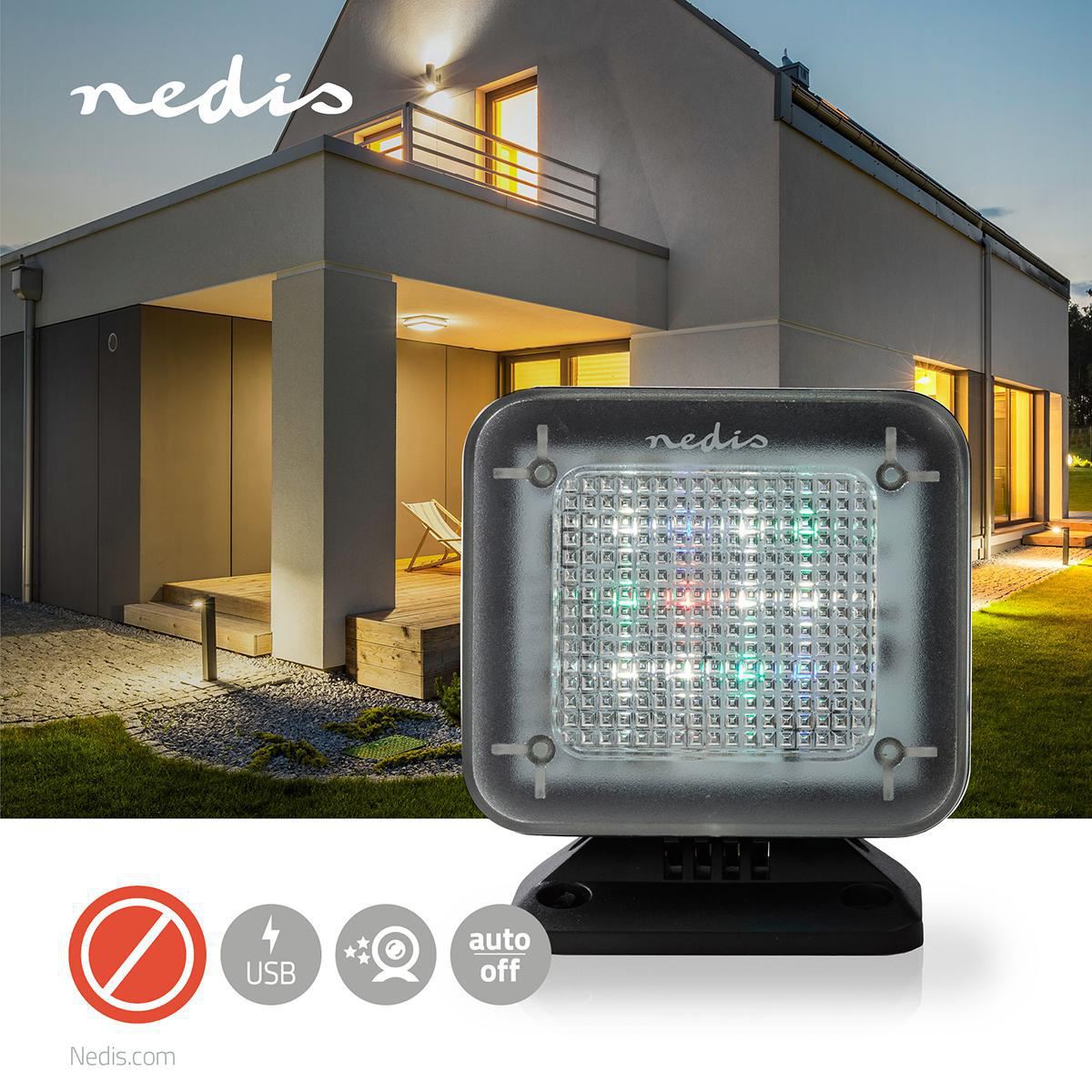 Nedis TV Simulator | USB Powered | Indoor | Black