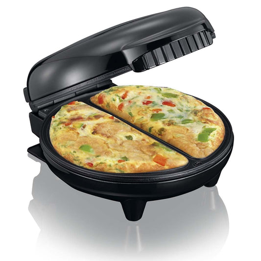 MELISSA Omelet Maker | Makes 2 Omlets at one Time | 750W | Black