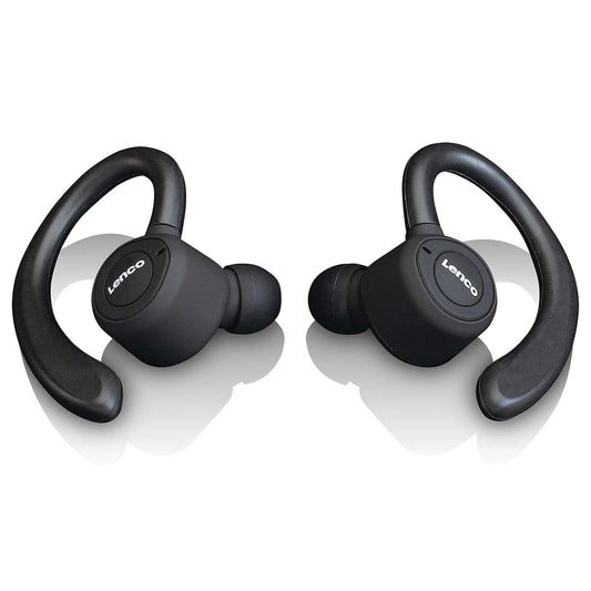 Lenco EPB-460BK | Sport IPX5 TWS Bluetooth® | Rechargable In-Ear Earphones | Black