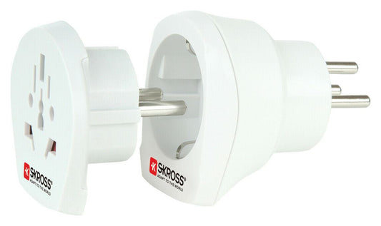 Skross SKross | Travel Adapter Combo - World-to-Israel Earthed