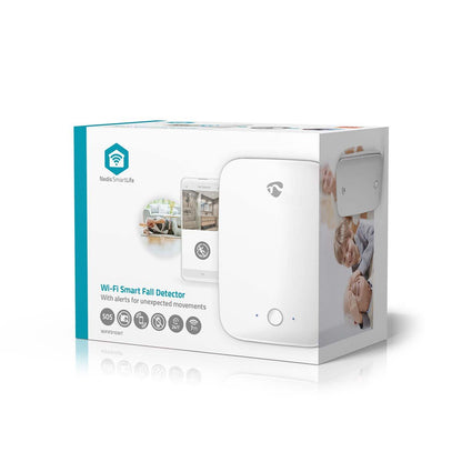 Nedis Fall Detector | Wi-Fi | Detection range: 7 m | Effective field of view (horizontal): ±45° | Effective field of view (vertical): ±45° | IP54 | White