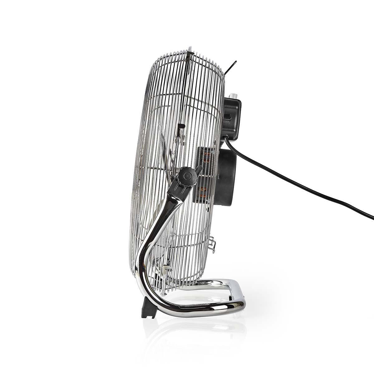 Nedis Floor Fan | 400 mm | 3-Speed | Tiltable | Metal