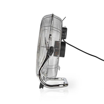 Nedis Floor Fan | 400 mm | 3-Speed | Tiltable | Metal