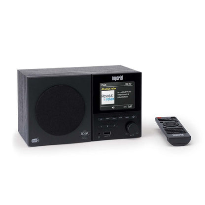 Imperial DABMAN-120BK DAB+, FM radio with Bluetooth, Remote cntrol