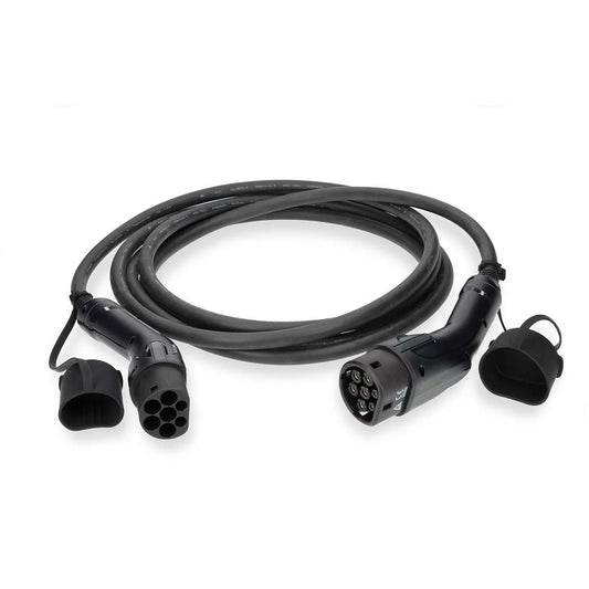 Nedis Electric Vehicle Charge Cable | Cable Type 2 | 32 A | 22000 W | 3-Phases | 5.00 m | Black | Gift Box