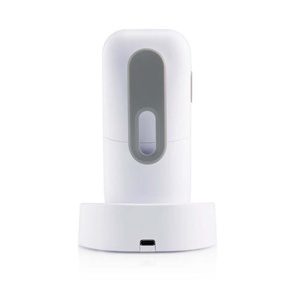 Alecto DBX140 | Modern Full Eco Audio baby monitor with crystal-clear DECT sound quality, display and night light White / Grey