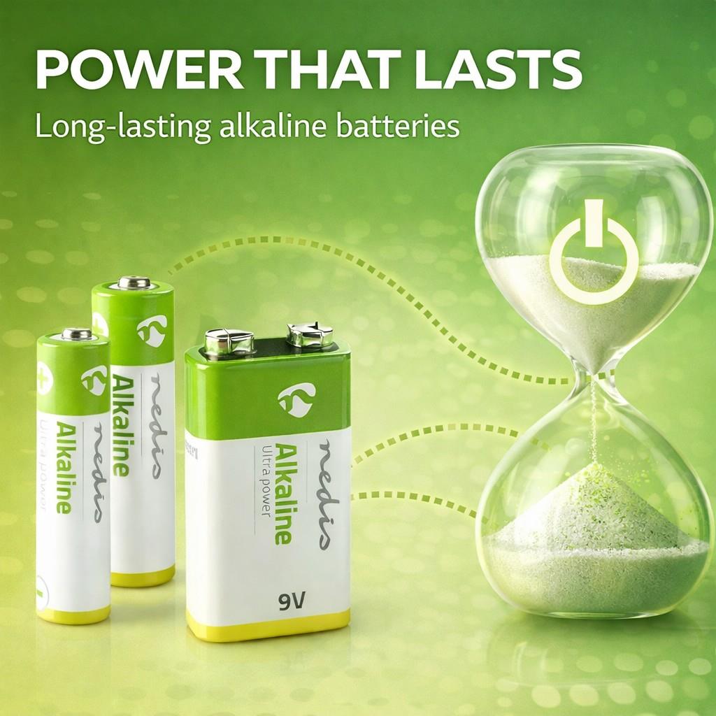 Nedis Alkaline Battery C | 1.5 V DC | 2-Pack