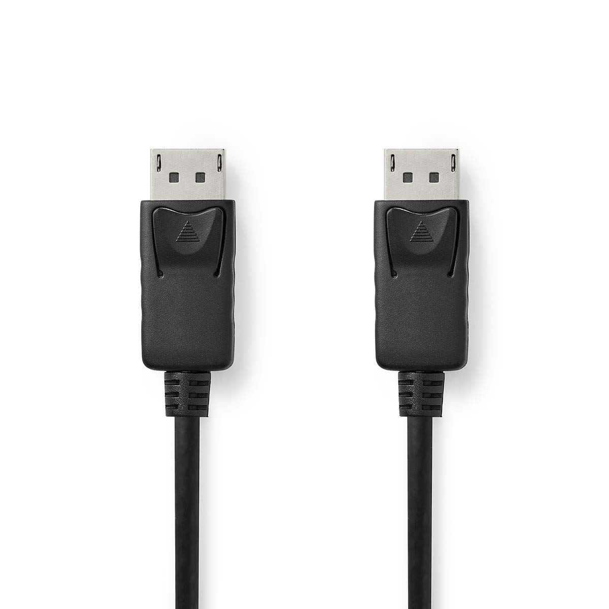 Nedis DisplayPort Cable | DisplayPort Male | DisplayPort Male | 4K@60Hz | Nickel Plated | 2.00 m | Round | PVC | Black | Label | 12.349.483