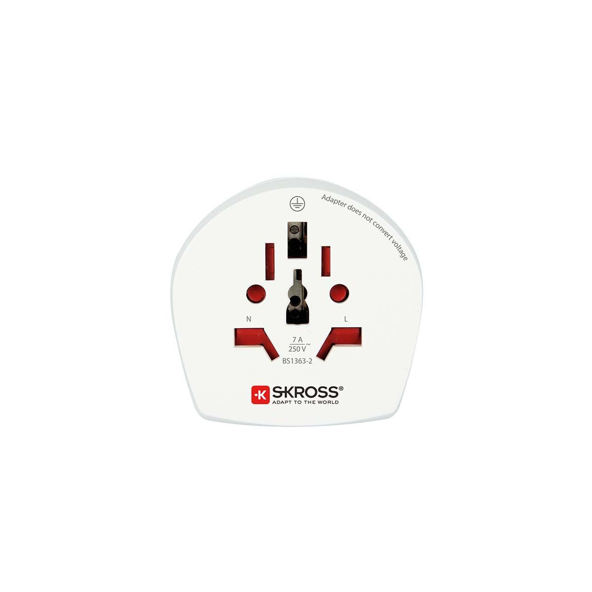 Skross SKross | Travel Adapter World-to-UK Earthed