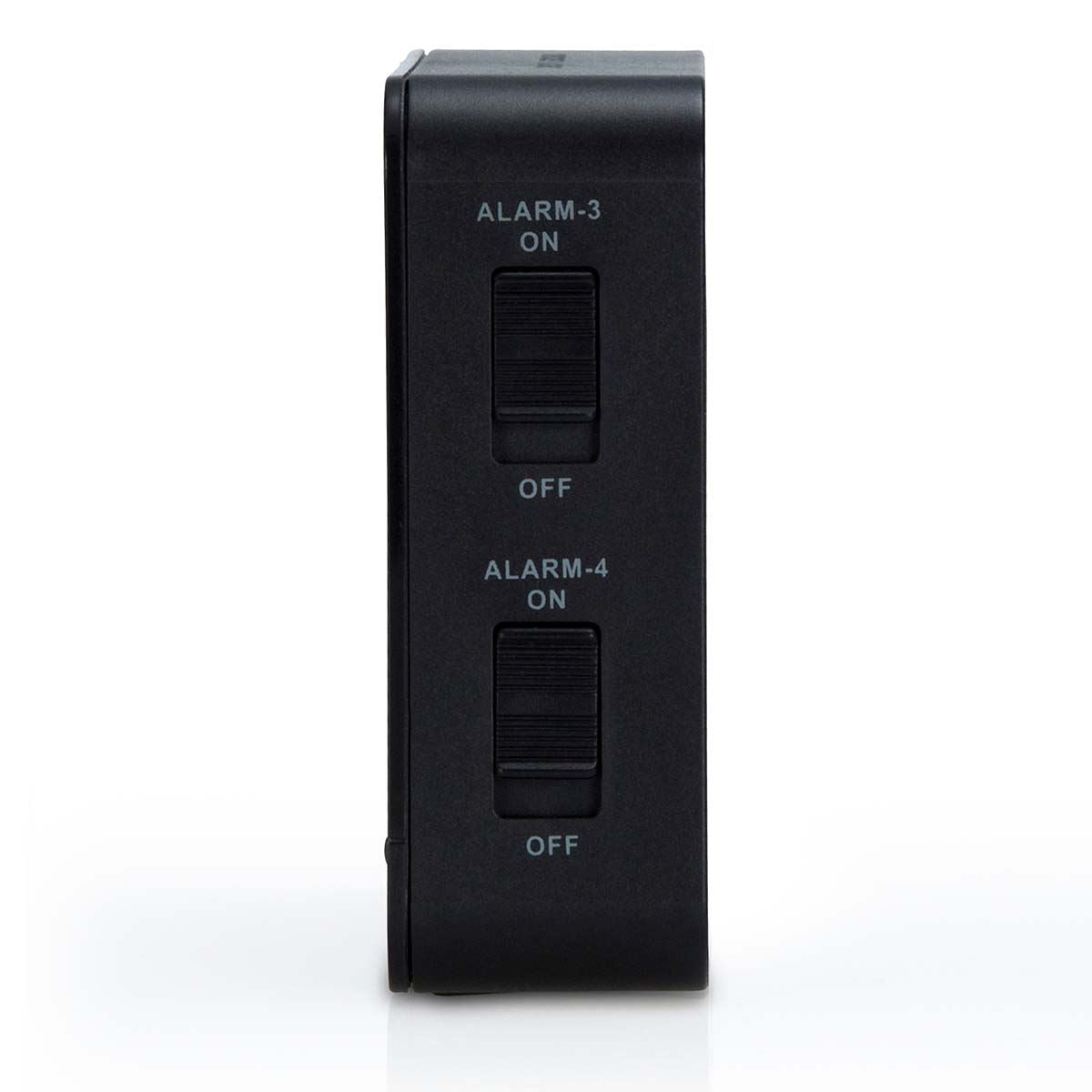 Alecto LCD Alarm Clock | Snooze | 4 Alarm Settings | with Indoor Thermometer | Black
