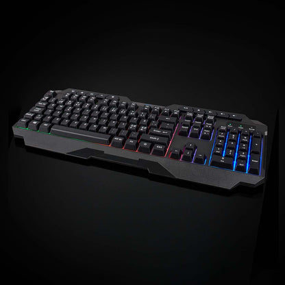 Nedis Wired Gaming Keyboard | USB Type-A | Membrane Keys | LED | QWERTY | ND Layout | USB Powered | Power cable length: 1.30 m | Multimedia