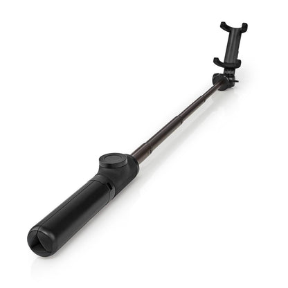 Nedis Bluetooth® Selfie Stick | Bluetooth® version: 4.2 | Maximum screen size: 3.54 " | Folded lenght: 19 cm | Unfolded length: 48 cm | Maximum weight capacity: 400 g | Battery Powered