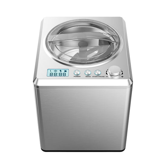 MELISSA 2L Ice Cream Maker | LCD Screen | 180W | Brushed Stainless Steel