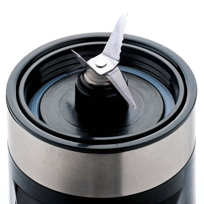 Trebs 99242 | Smoothie-to-go | Pro drinking cup Comfortjuicer | 450 ml | School, Work or Gym | Black