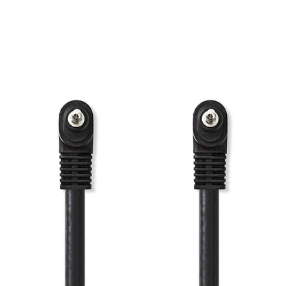 Nedis Audio Video Cable | 3.5 mm Male | 3.5 mm Male | Nickel Plated | 2.00 m | Round | PVC | Black