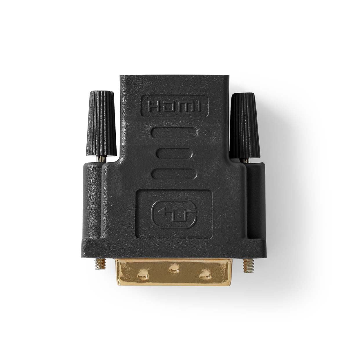 Nedis CVBW34912AT | HDMI™ Adapter | HDMI™ Output | DVI-D 24+1-Pin Male | Gold Plated | Straight | PVC | Anthracite | 1 pcs | Window Box