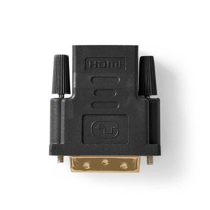 Nedis CVBW34912AT | HDMI™ Adapter | HDMI™ Output | DVI-D 24+1-Pin Male | Gold Plated | Straight | PVC | Anthracite | 1 pcs | Window Box