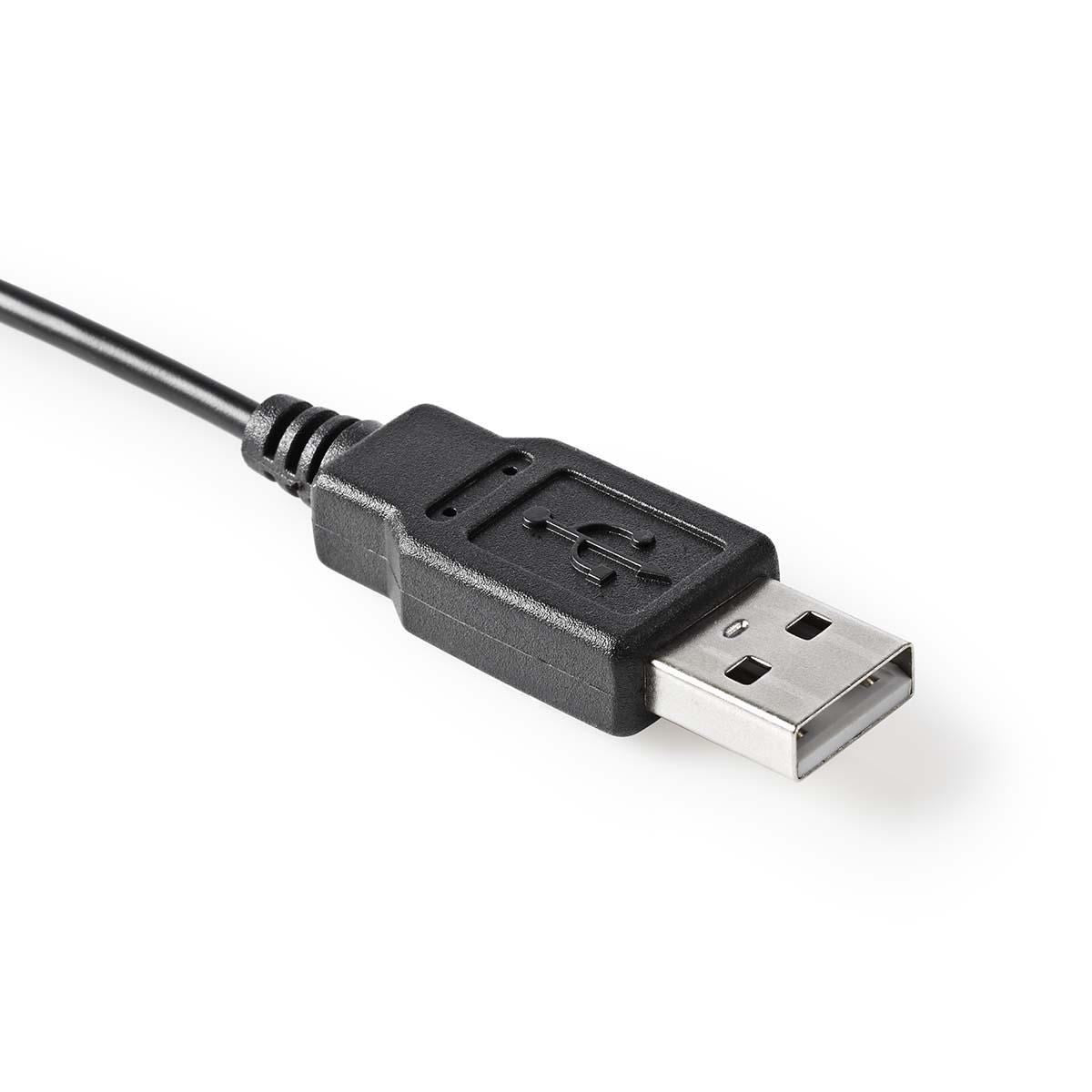 Nedis Microphone | Used for: Desktop / Notebook | Wired | USB-A Male | On/Off switch | Headphone output | CS33700